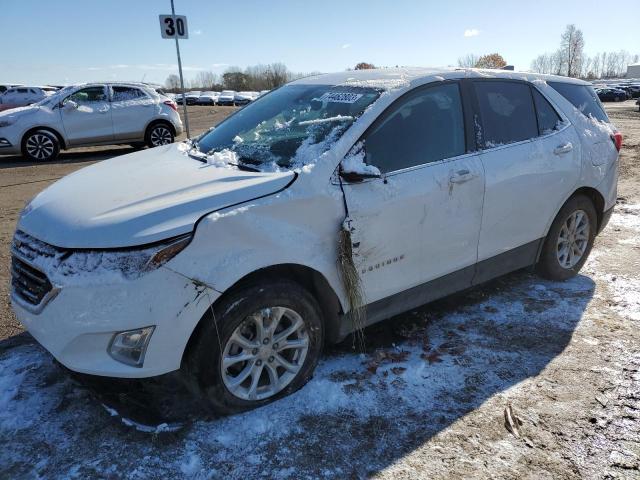 2GNAXJEV3J6259463 - 2018 CHEVROLET EQUINOX LT WHITE photo 1