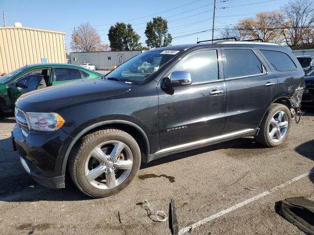 1D4SE5GT5BC645433 - 2011 DODGE DURANGO CITADEL BLACK photo 1