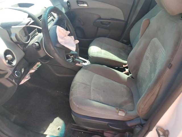1G1JA5SH2E4159760 - 2014 CHEVROLET SONIC LS WHITE photo 7
