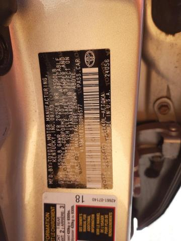 4T1BK1EB2DU066577 - 2013 TOYOTA AVALON BASE 灰色 照片 13