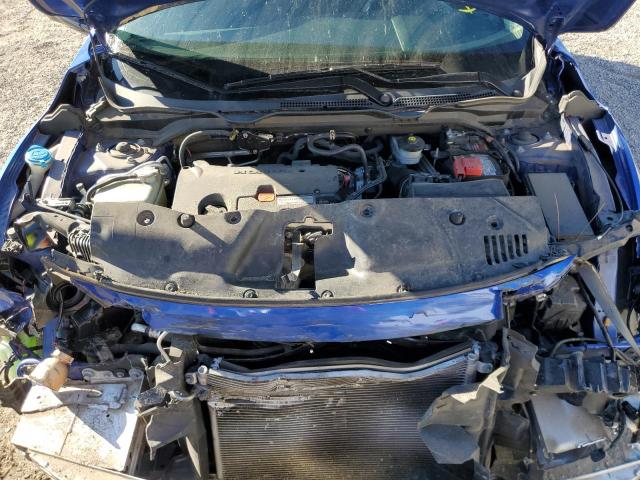 2HGFC2F71HH566825 - 2017 HONDA CIVIC EX BLUE photo 11