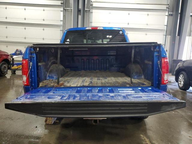 1FTEW1EP9HKC63653 - 2017 FORD F150 SUPERCREW BLUE photo 6