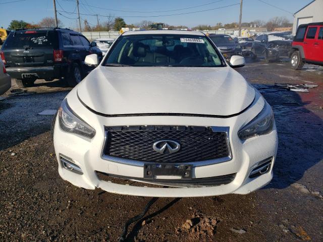 JN1BV7AR9FM413989 - 2015 INFINITI Q50 BASE WHITE photo 5