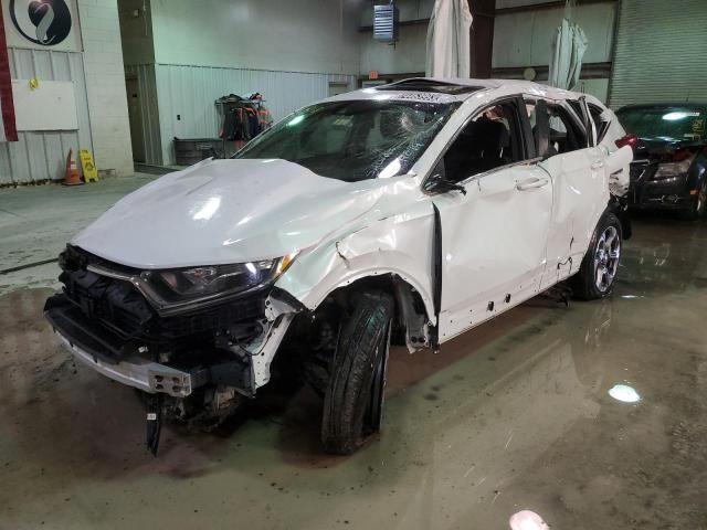 2HKRW2H50KH644413 - 2019 HONDA CR-V EX WHITE photo 1