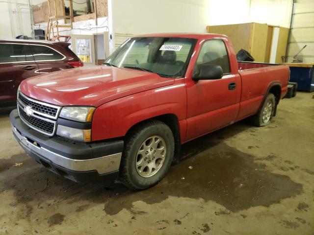 1GCEC14X97Z141486 - 2007 CHEVROLET SILVERADO C1500 CLASSIC RED photo 1