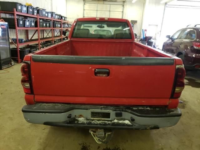 1GCEC14X97Z141486 - 2007 CHEVROLET SILVERADO C1500 CLASSIC RED photo 6