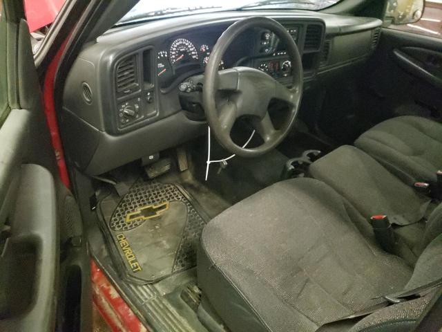 1GCEC14X97Z141486 - 2007 CHEVROLET SILVERADO C1500 CLASSIC RED photo 8