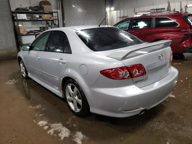 1YVHP80D955M13474 - 2005 MAZDA 6 S SILVER photo 2