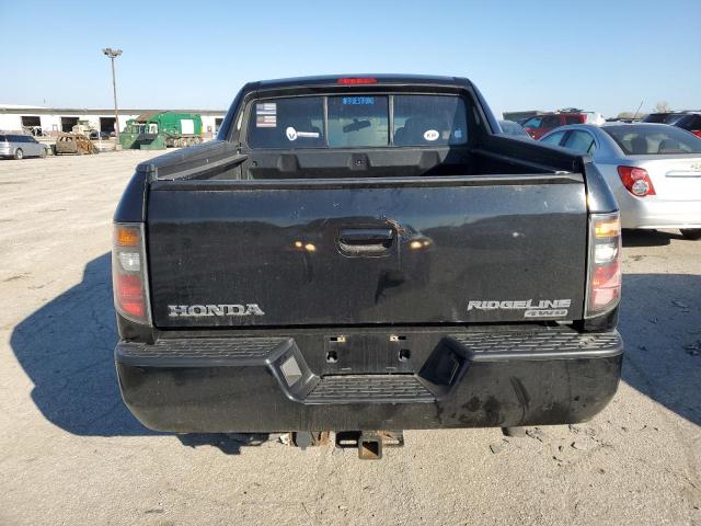 2HJYK16357H503268 - 2007 HONDA RIDGELINE RTX BLACK photo 6