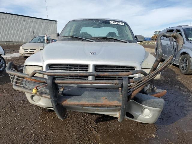 1B7HL38X92S637974 - 2002 DODGE DAKOTA QUAD SPORT SILVER photo 5