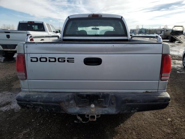 1B7HL38X92S637974 - 2002 DODGE DAKOTA QUAD SPORT SILVER photo 6