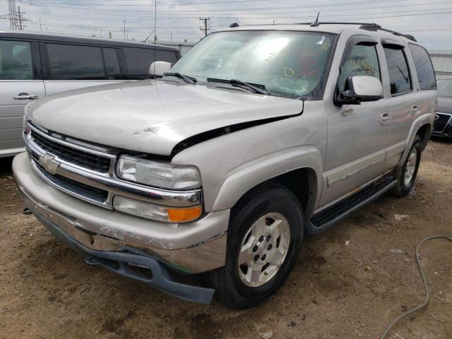 1GNEK13T75J143418 - 2005 CHEVROLET TAHOE K1500 SILVER photo 2