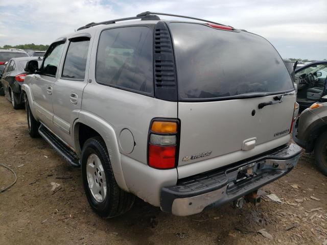 1GNEK13T75J143418 - 2005 CHEVROLET TAHOE K1500 SILVER photo 3