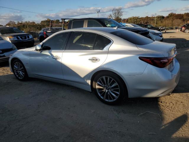 JN1EV7AP9JM363051 - 2018 INFINITI Q50 LUXE SILVER photo 2