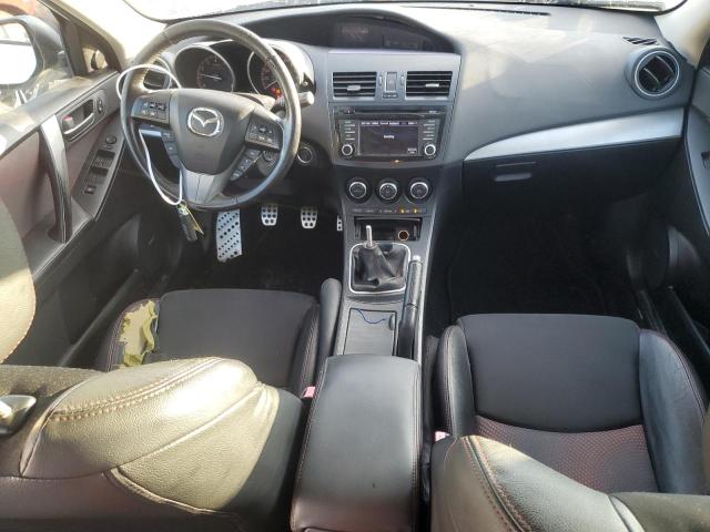 JM1BL1L31D1804805 - 2013 MAZDA SPEED 3 WHITE photo 8