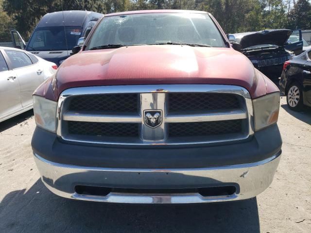 3D7JB1EKXAG102701 - 2010 DODGE RAM 1500 MAROON photo 5