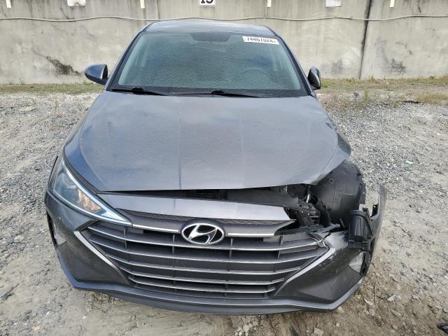 5NPD74LFXKH491204 - 2019 HYUNDAI ELANTRA SE GRAY photo 5