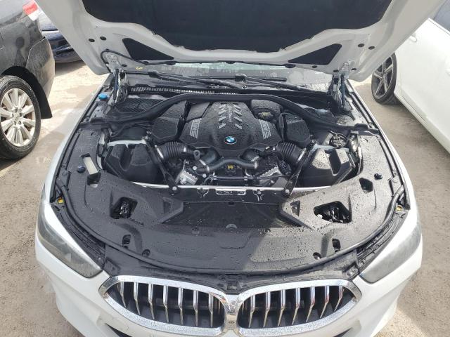 WBAFY4C53KBX29650 - 2019 BMW M850XI WHITE photo 12