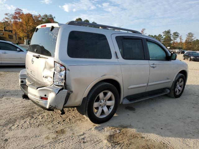 5N1BA08C58N602004 - 2008 NISSAN ARMADA SE SILVER photo 3