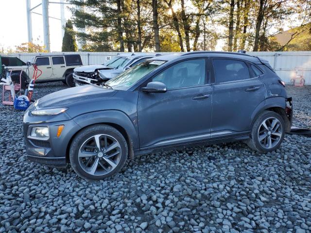 KM8K3CA54JU168192 - 2018 HYUNDAI KONA LIMITED GRAY photo 1