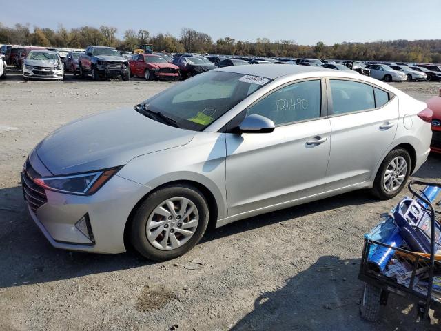 5NPD74LFXKH475746 - 2019 HYUNDAI ELANTRA SE SILVER photo 1