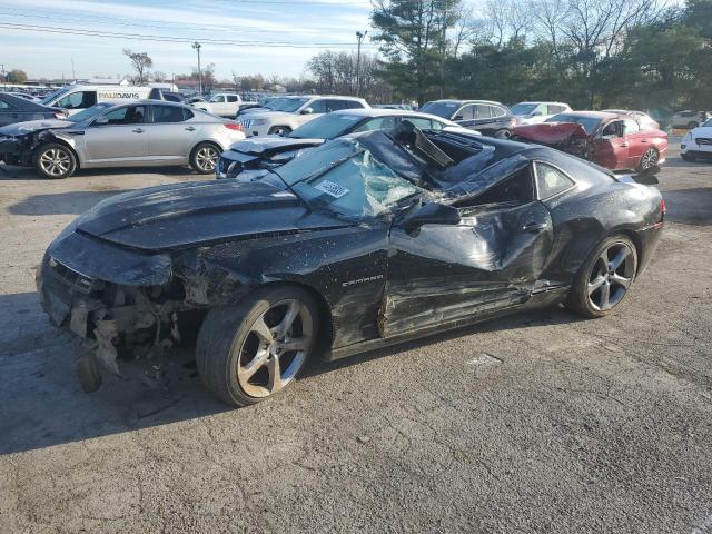 2G1FB1E31E9138276 - 2014 CHEVROLET CAMARO LT BLACK photo 1