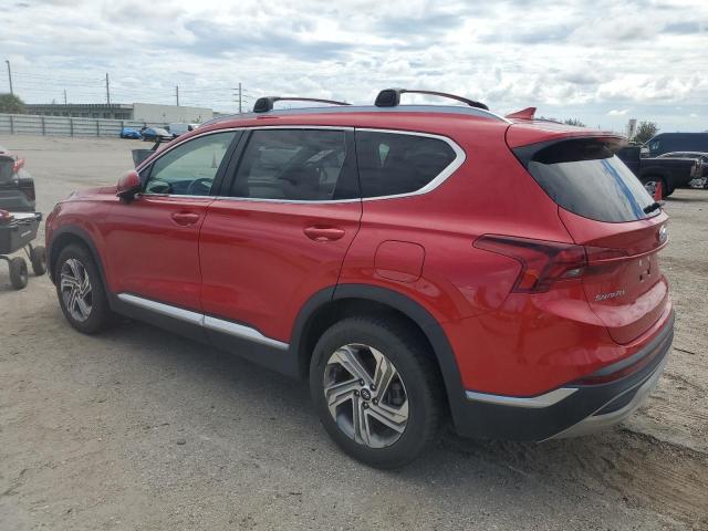 5NMS24AJ7MH362642 - 2021 HYUNDAI SANTA FE SEL RED photo 2