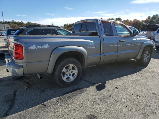 1D7HW42N95S225956 - 2005 DODGE DAKOTA SLT GRAY photo 3