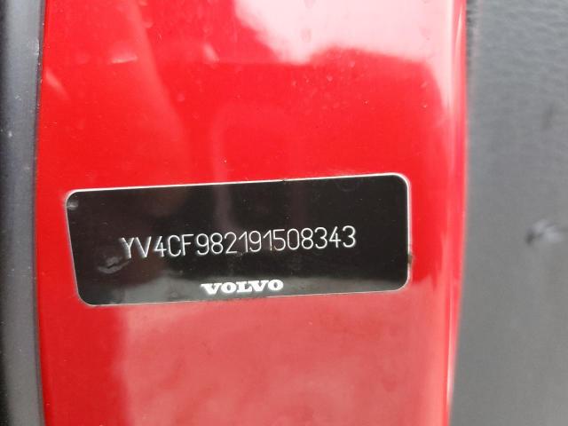 YV4CF982191508343 - 2009 VOLVO XC90 RED photo 14