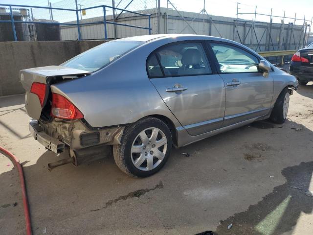 1HGFA16526L042386 - 2006 HONDA CIVIC LX SILVER photo 3