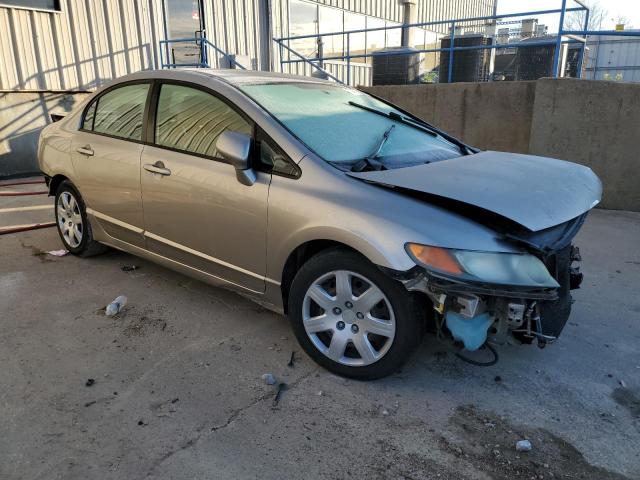 1HGFA16526L042386 - 2006 HONDA CIVIC LX SILVER photo 4