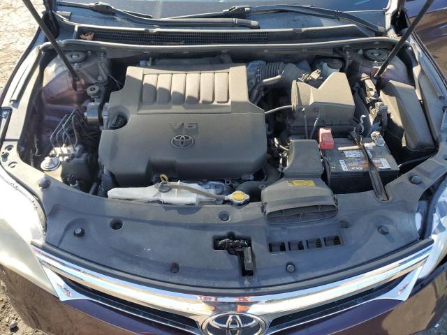 4T1BK1EBXDU039840 - 2013 TOYOTA AVALON BASE 紫色 照片 11