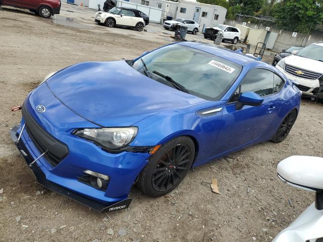 JF1ZCAC15F9600516 - 2015 SUBARU BRZ 2.0 LIMITED BLUE photo 1