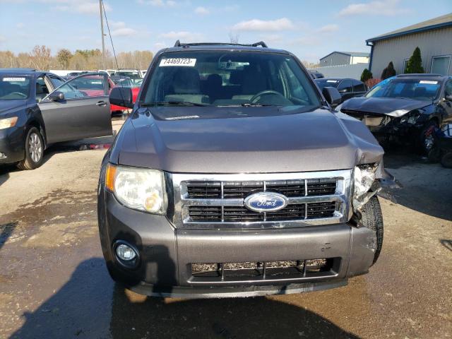 1FMCU0DG5AKD18111 - 2010 FORD ESCAPE XLT GRAY photo 5