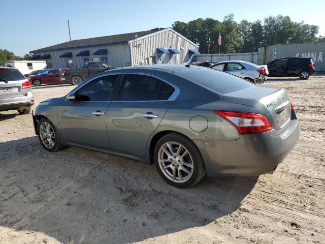 1N4AA51E89C835032 - 2009 NISSAN MAXIMA S GREEN photo 2