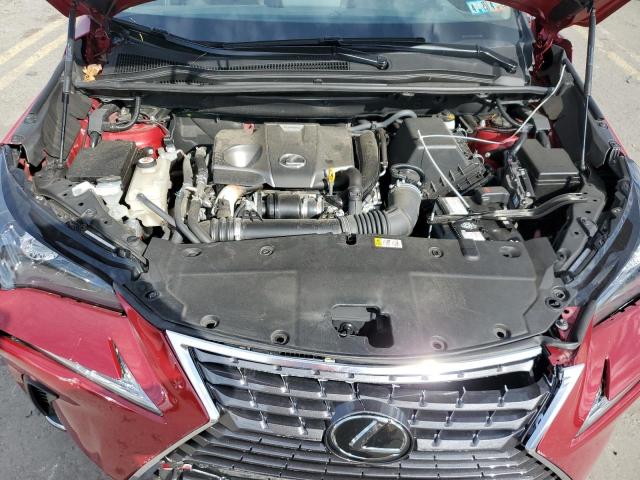 JTJBARBZ7K2209794 - 2019 LEXUS NX 300 BASE წითელი ფოტო 12