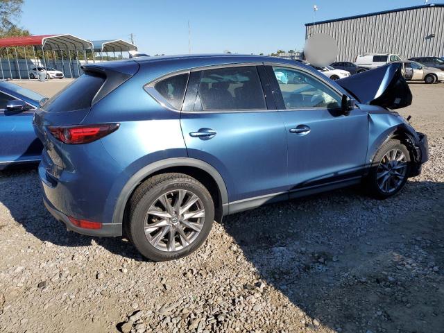 JM3KFBDMXK1562248 - 2019 MAZDA CX-5 GRAND TOURING BLUE photo 3