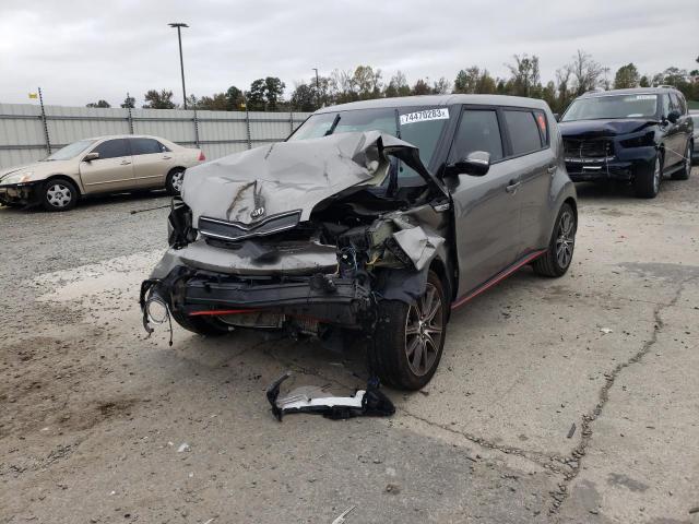 KNDJX3AA9K7673596 - 2019 KIA SOUL ! GRAY photo 1