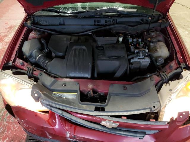 1G1AL55F477328246 - 2007 CHEVROLET COBALT LT BURGUNDY photo 11