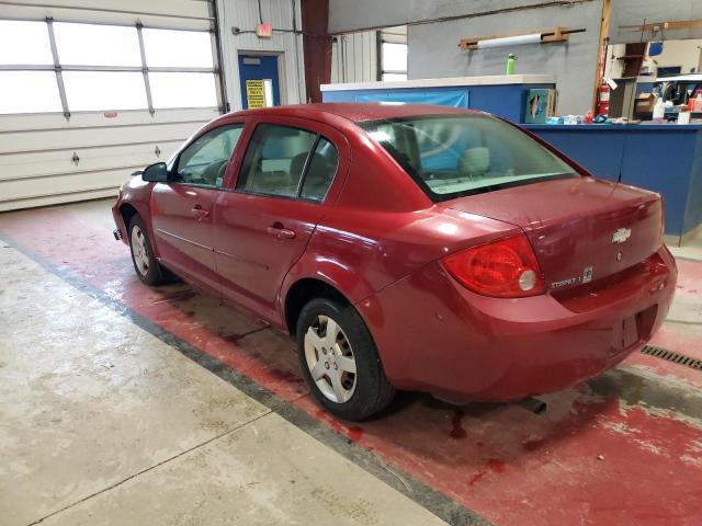 1G1AL55F477328246 - 2007 CHEVROLET COBALT LT BURGUNDY photo 2