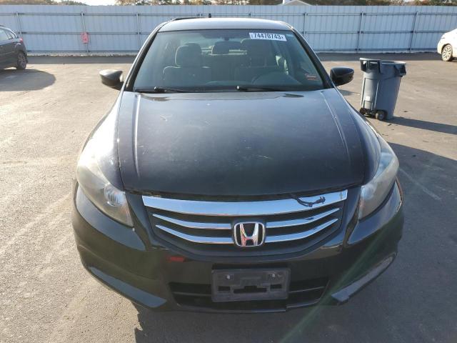 1HGCP2E33CA093393 - 2012 HONDA ACCORD LX BLACK photo 5