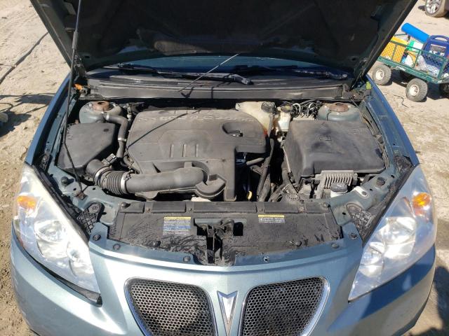 1G2ZG57B494172176 - 2009 PONTIAC G6 GREEN photo 11