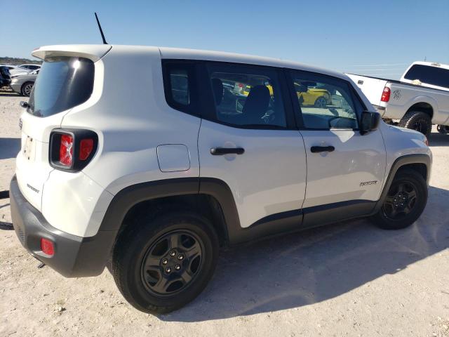 ZACNJAAB6KPK13554 - 2019 JEEP RENEGADE SPORT WHITE photo 3