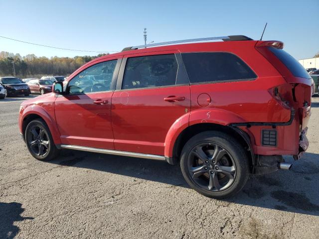 3C4PDDGG2JT465400 - 2018 DODGE JOURNEY CROSSROAD RED photo 2