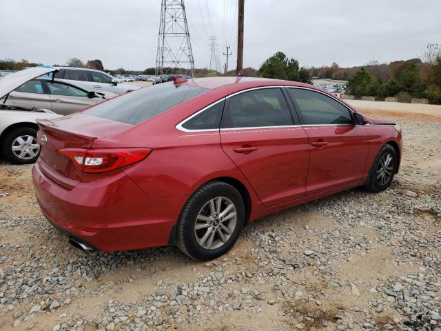 5NPE24AF7HH467988 - 2017 HYUNDAI SONATA SE RED photo 3