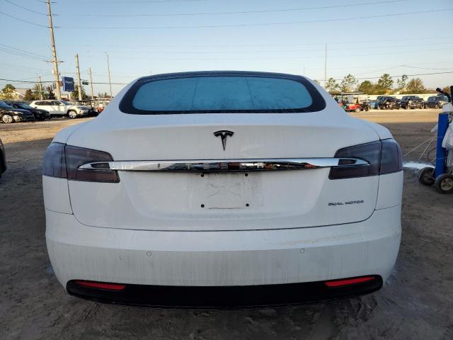 5YJSA1E28MF421736 - 2021 TESLA MODEL S WHITE photo 6