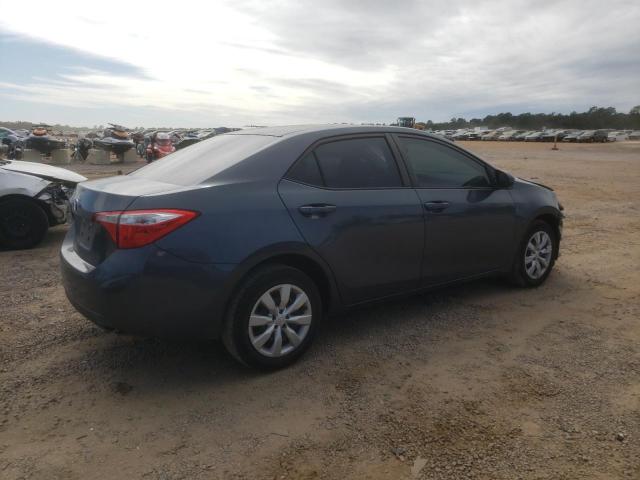 5YFBURHE3FP237744 - 2015 TOYOTA COROLLA L BLUE photo 3