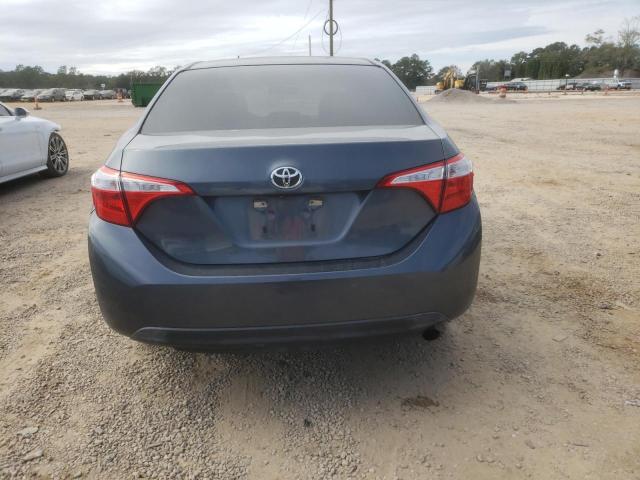 5YFBURHE3FP237744 - 2015 TOYOTA COROLLA L BLUE photo 6