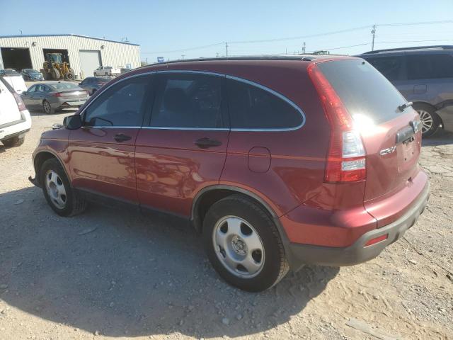 JHLRE48399C007493 - 2009 HONDA CR-V LX RED photo 2