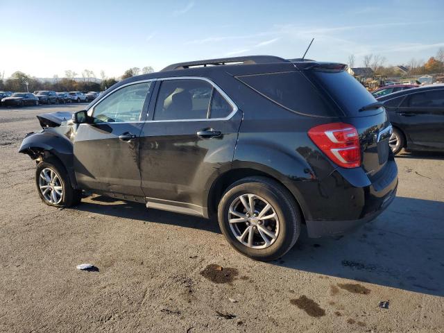 2GNALCEK2H1605281 - 2017 CHEVROLET EQUINOX LT BLACK photo 2